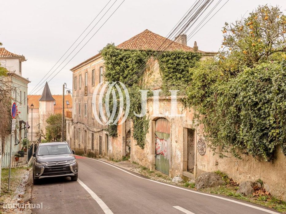 Prédio, no centro histórico de Sintra