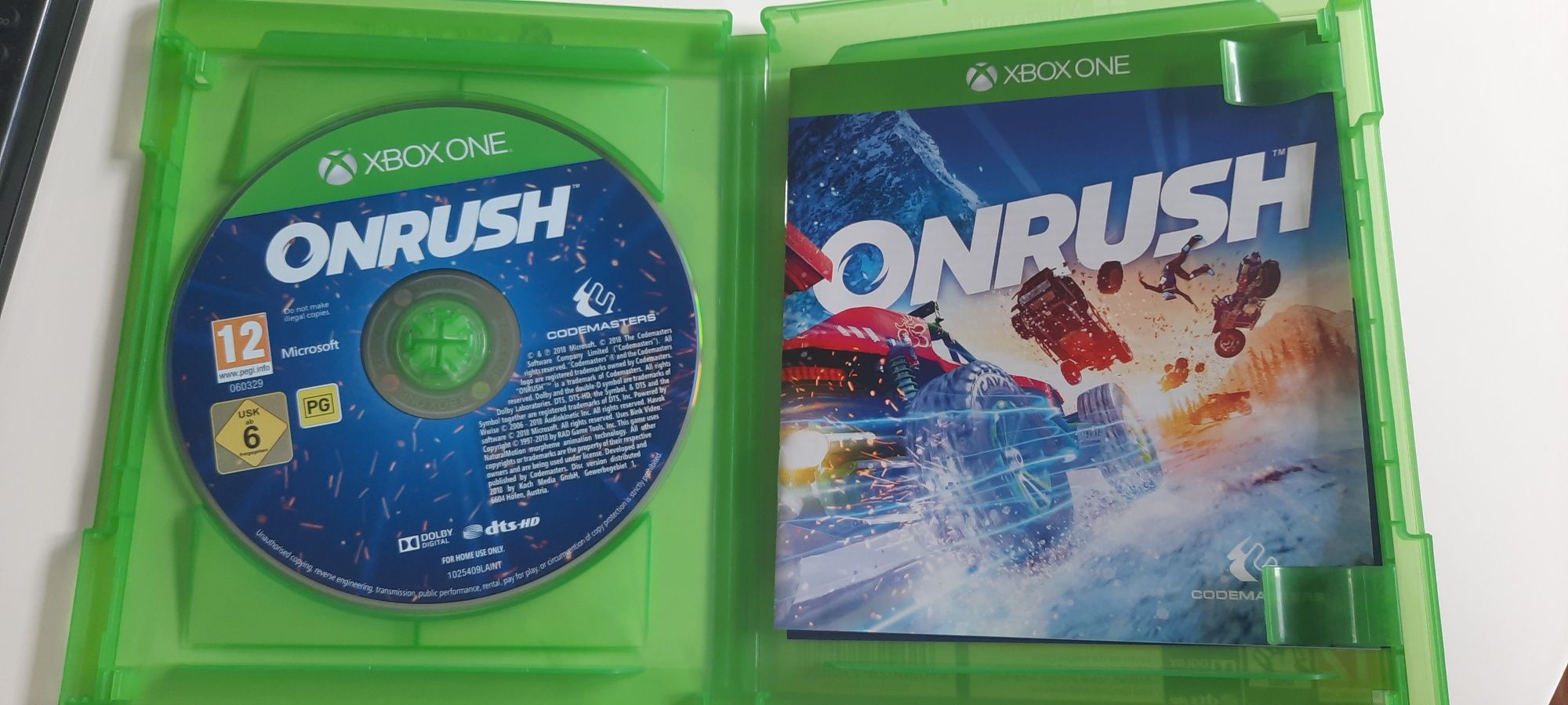 Onrush. Day one edition. Xbox one wersja PL