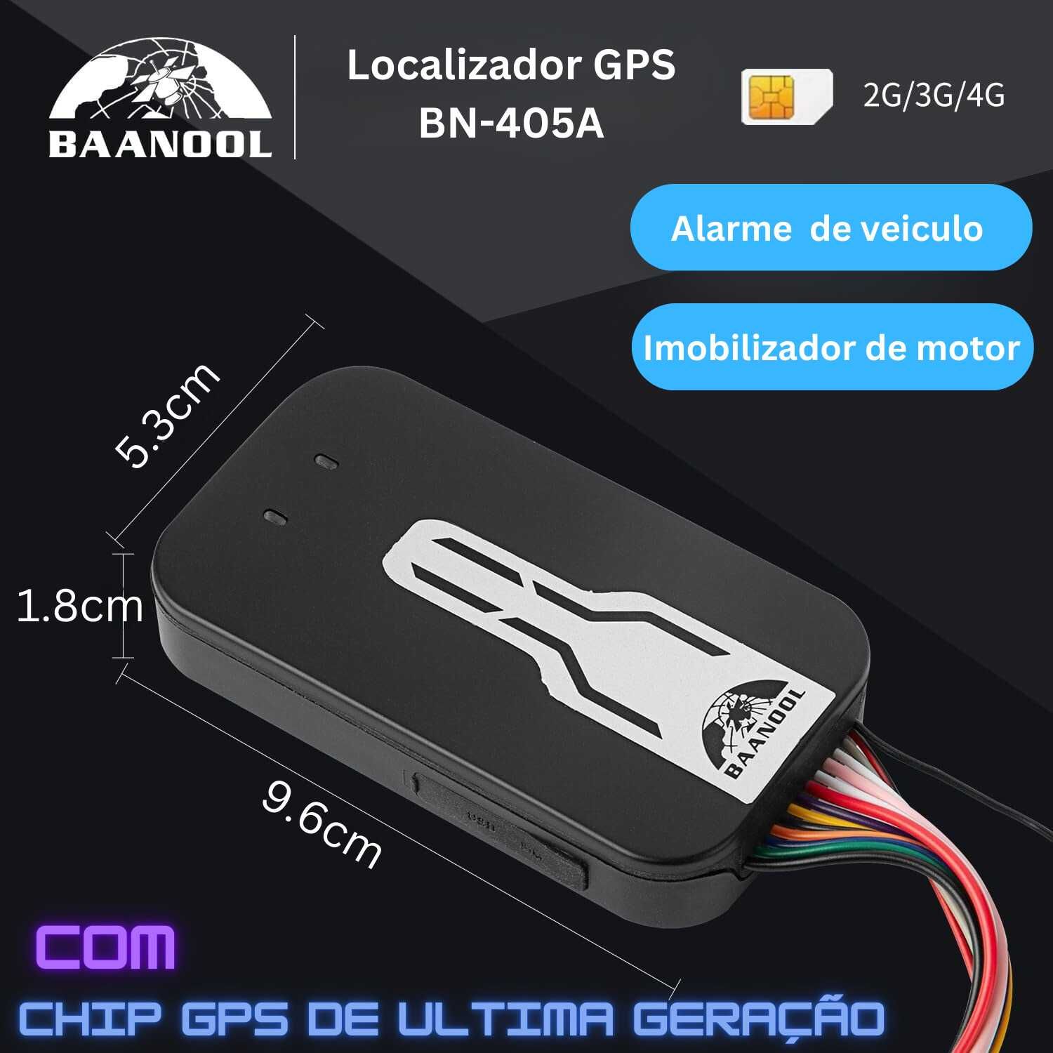 Localizador GPS 405A instalação Segurança e Controle Total do Veículo