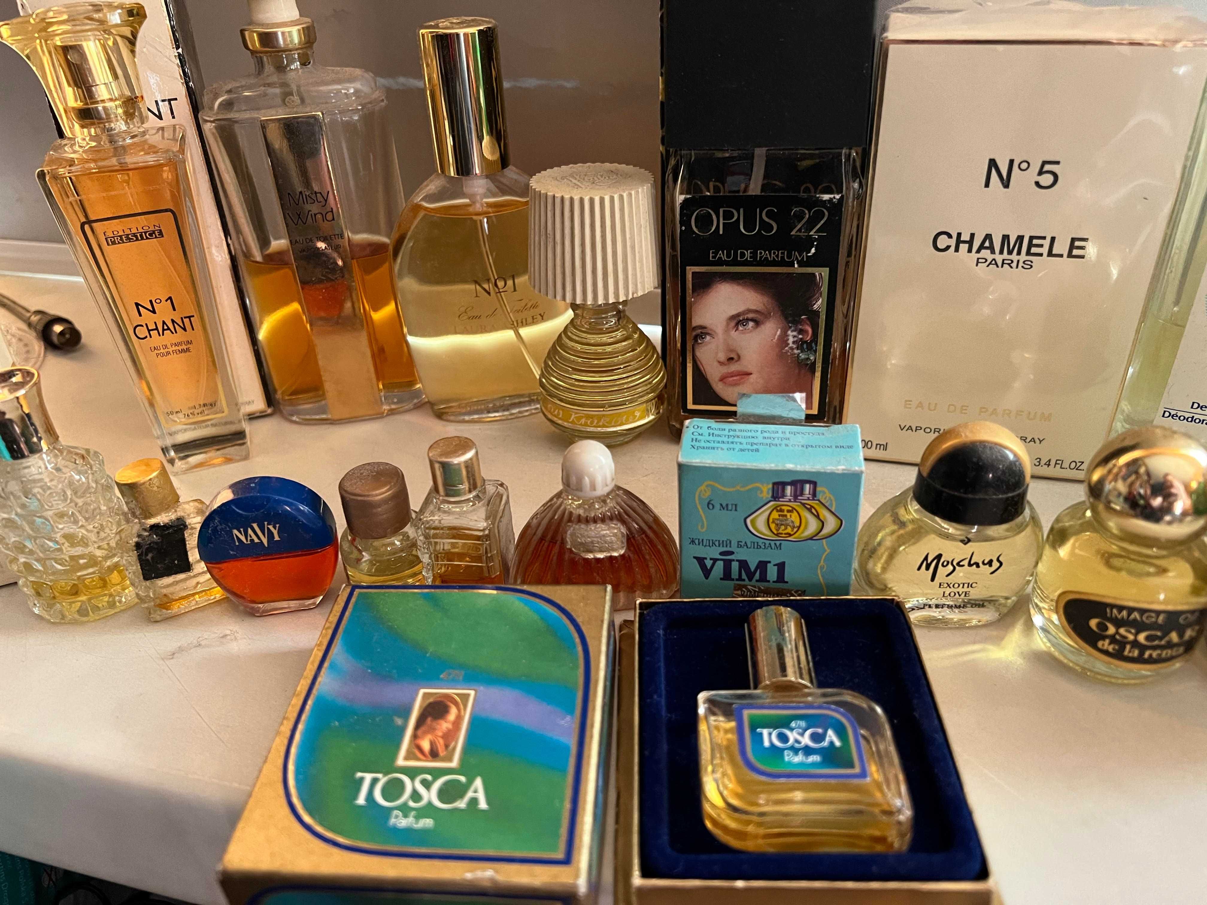 perfumy PRL Vintage woda toaletowa zestaw zapachów Butelka Flakon Wawa