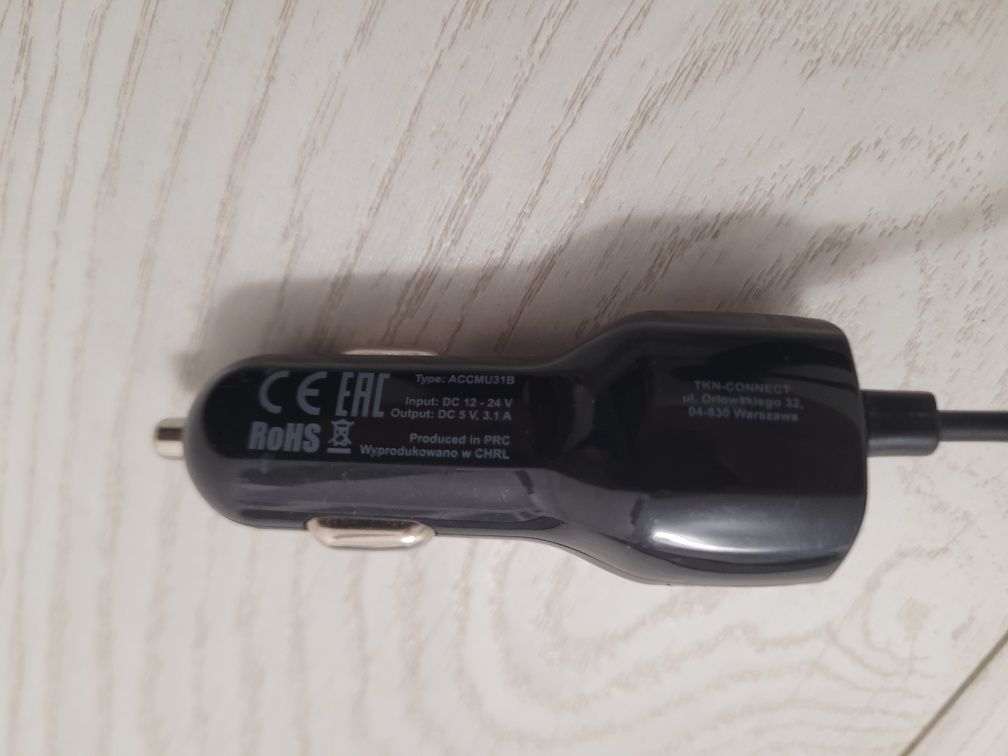 Samochodowa Ładowarka Micro USB