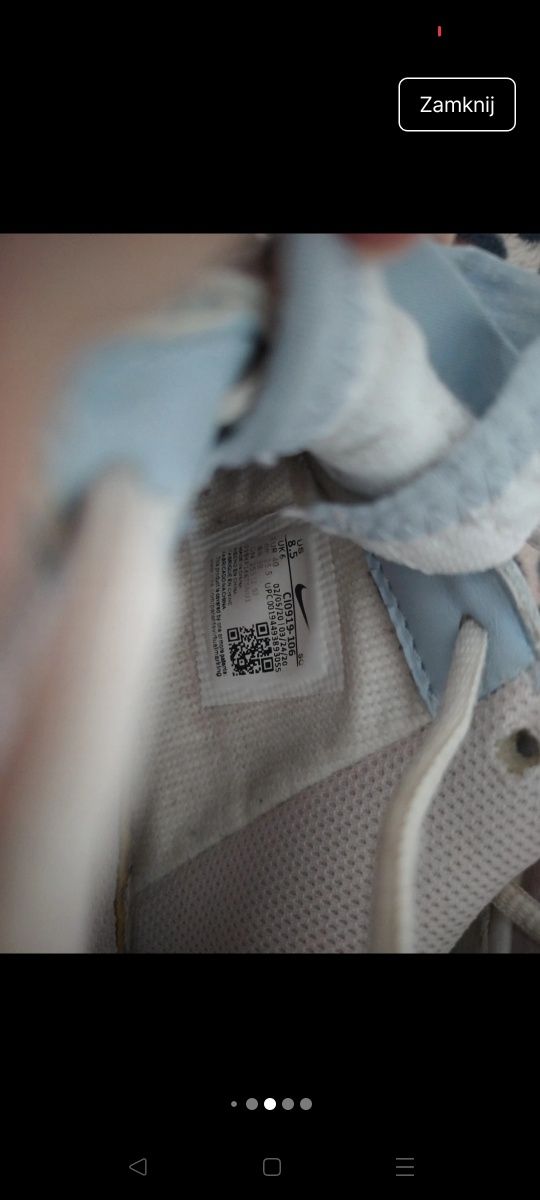 Buty Nike Air Force Shadow pastelowe jasne kolory