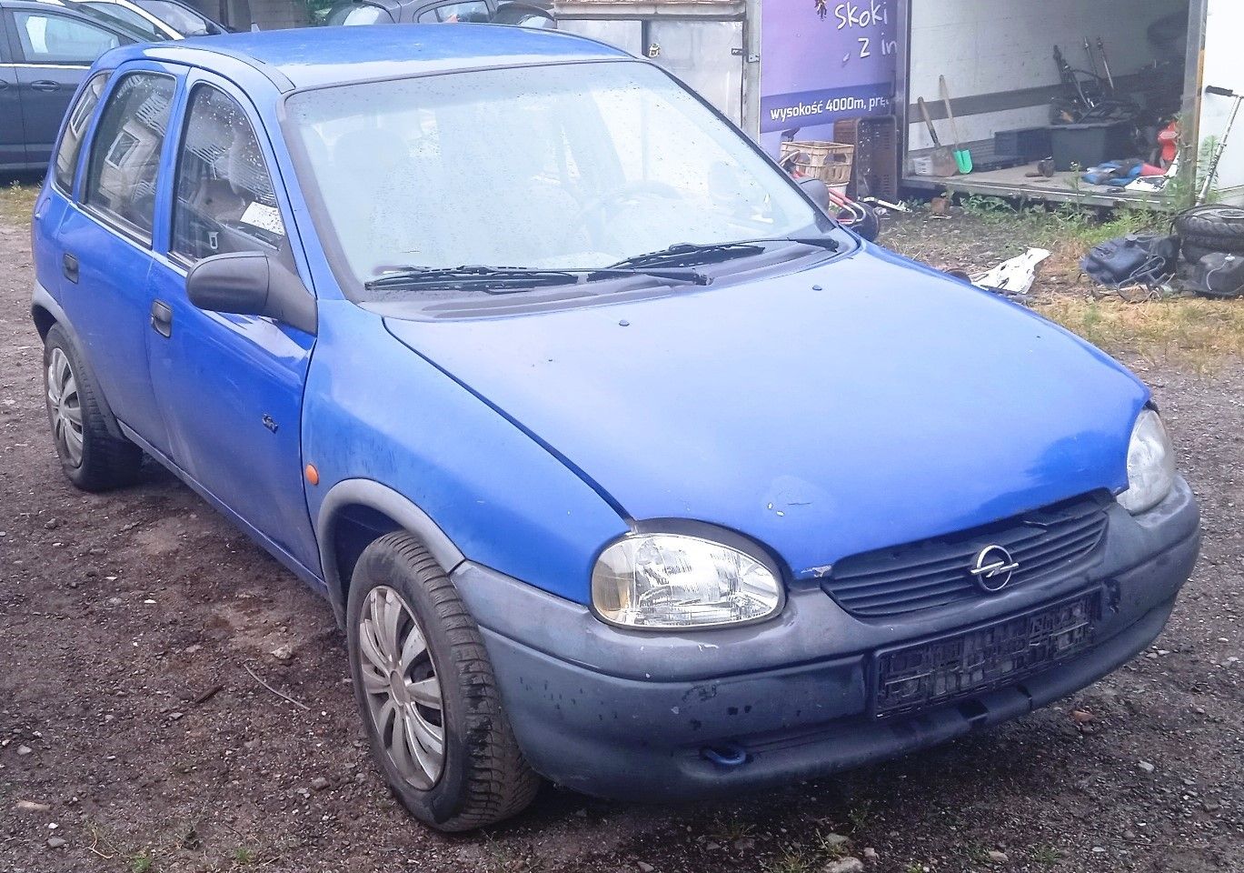 Na części Opel Corsa B 5D 1.0 silnik X10XE lak. Y285 skrzynia F13C394