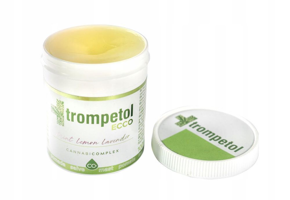 Maść konopna ECCO - Mięta Cytryna Lawenda - 28ml TROMPETOL