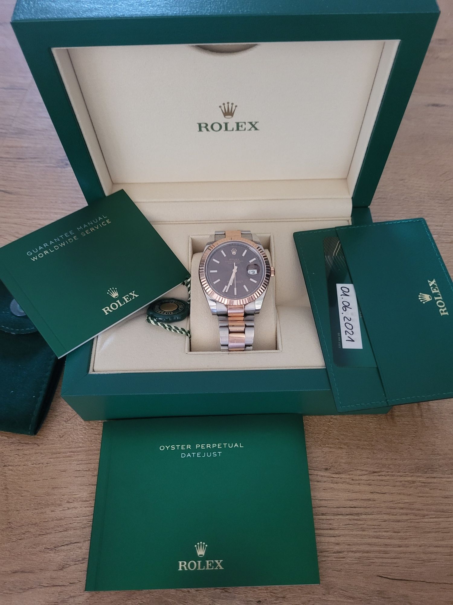 Zegarek Rolex DateJust 41 mm