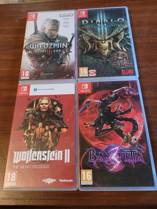 Ігри для портативної приставки Nintendo Swich