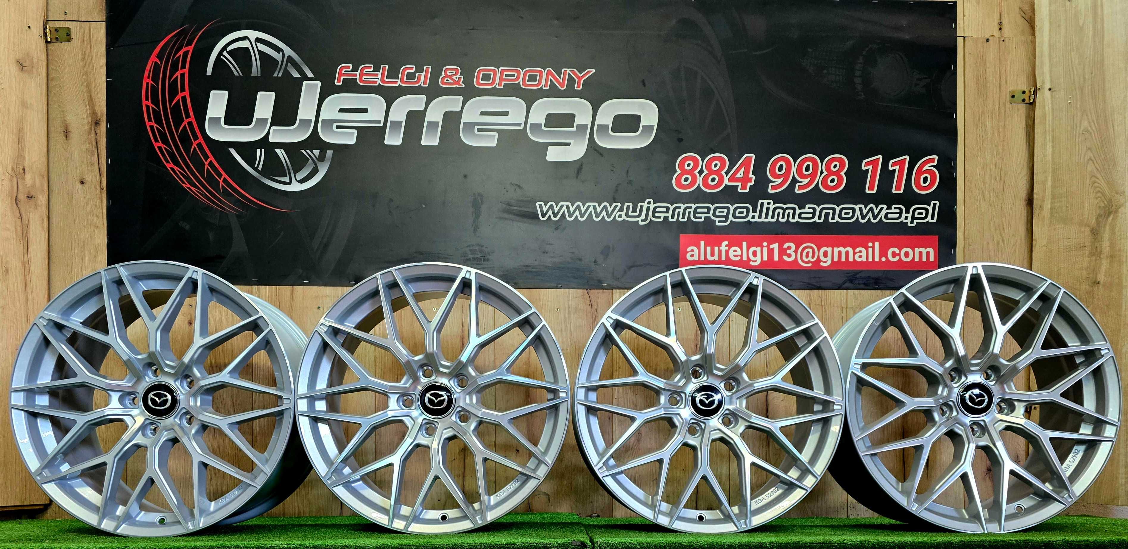 NOWE ALUFELGI MAZDA 18x5x114,3 - Mazda3,Mazda5,Mazda6,Cx3,Cx30,Cx5