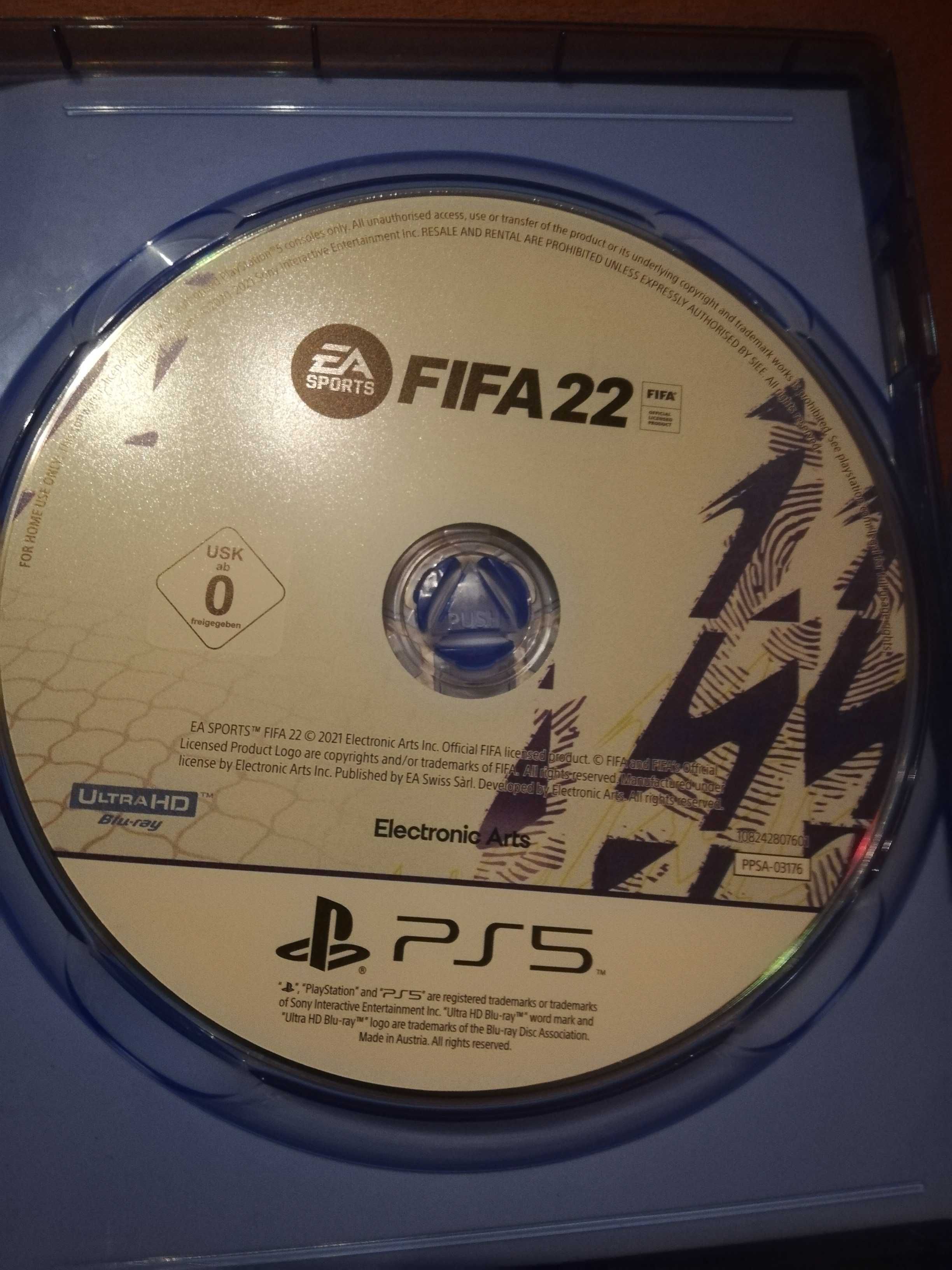 Fifa 22 ps5, usado