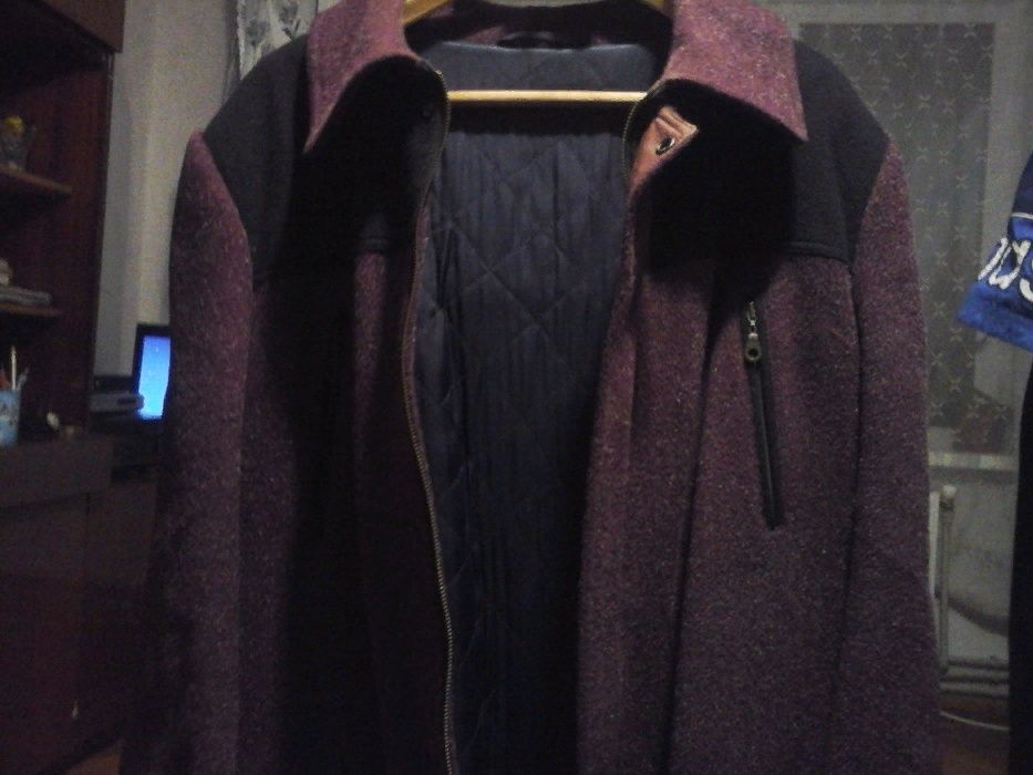 Куртка-пальто зимова якісна чоловіча