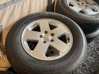 Kola Jeep 255/70/18r Komplet stan bdb bridgestone