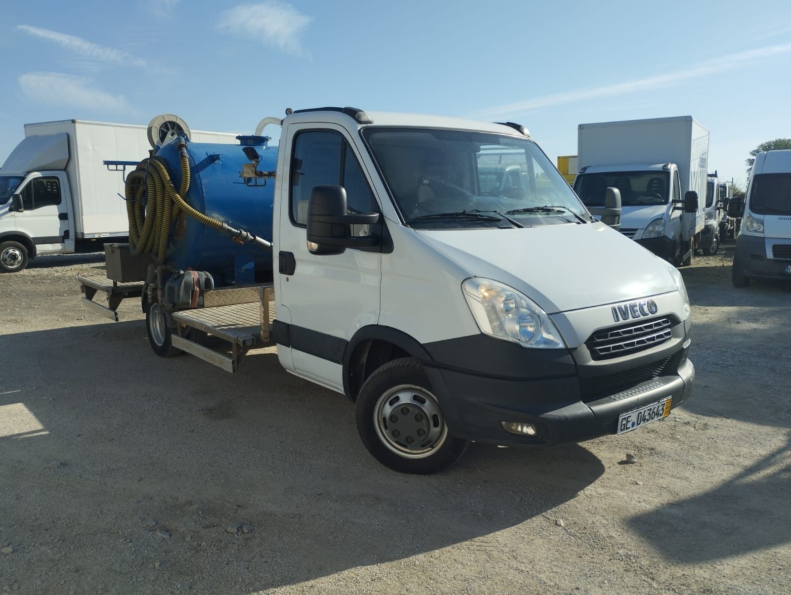 Iveco Daily 50C15 35C15 Toitoi Beczka Asenizacyjne Myjka