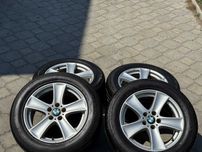 Шини лiто з дисками 255/55/18 2023р Стан нової резини!Bmw е53,е70