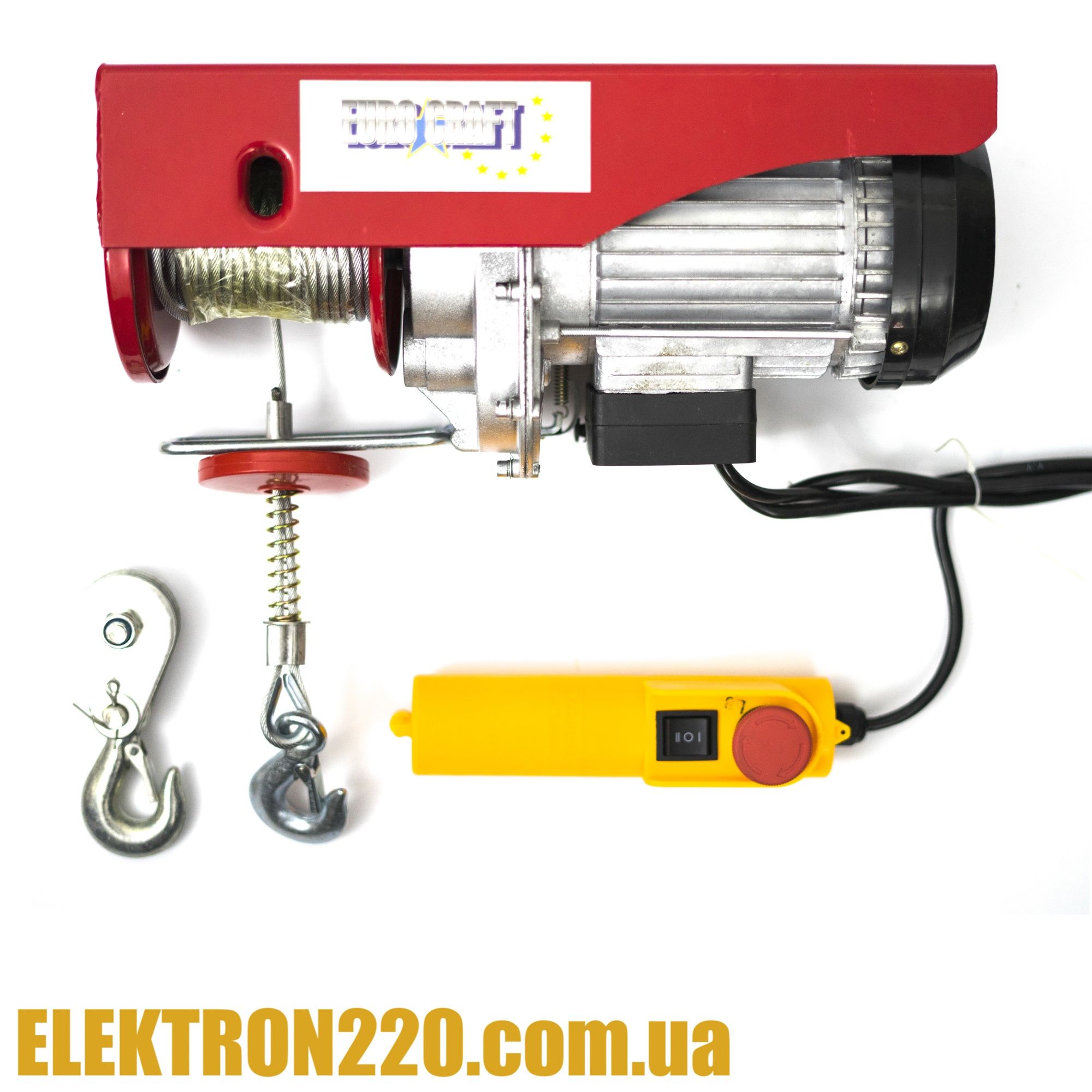 Тельфер, электролебедка Euro Craft HJ202 150/300кг Польша!!! Гарантия