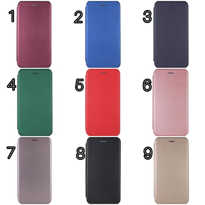 Шкіряний чохол книжка кожаный чехол книжка для Xiaomi