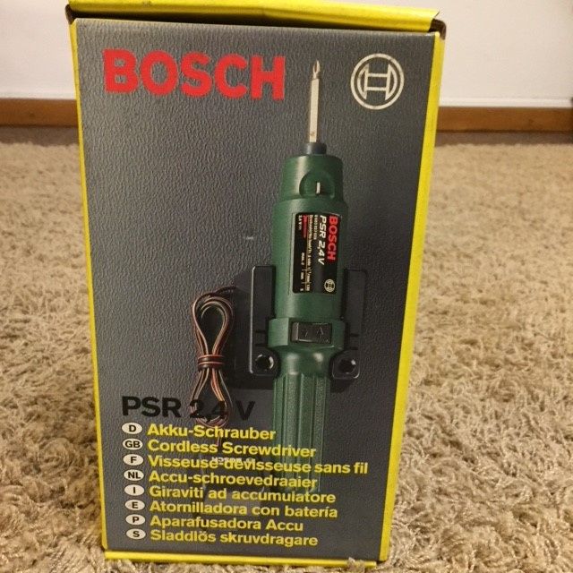 Aparafusadora Bosch PSR 2.4V