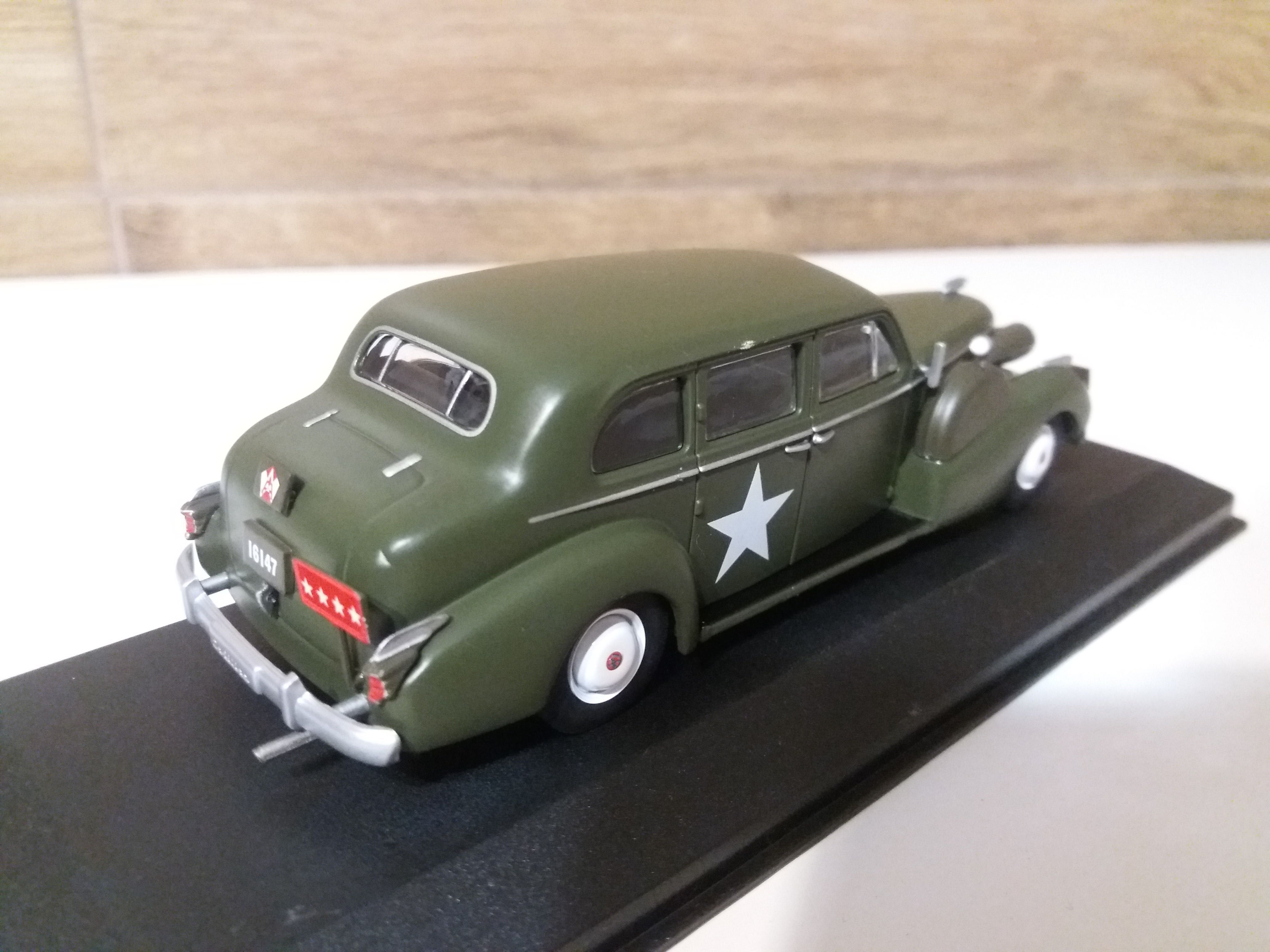 model Cadillac series 75 Fleetwood V8 limousine- 1939 15th Army