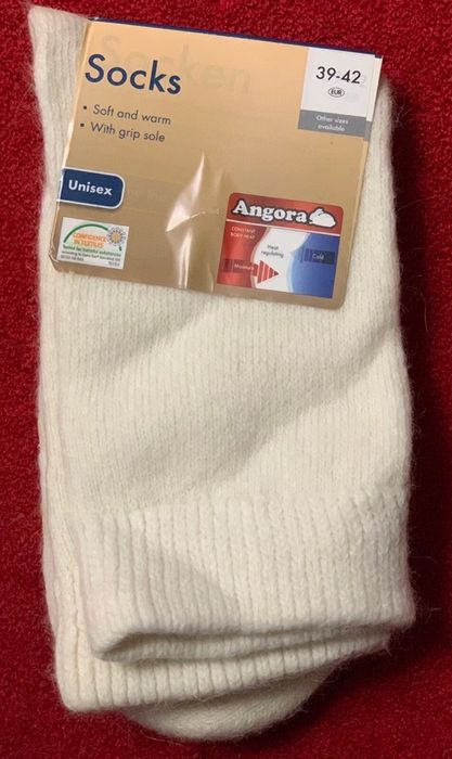 Носки из шерсти ангоры мужские/женские