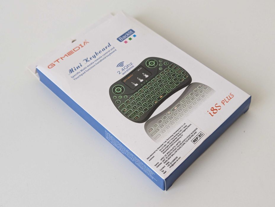 Universal USB Remote Control | Portuguese QWERTY Keyboard | LED Lights | Battery | i8s64284427880707121