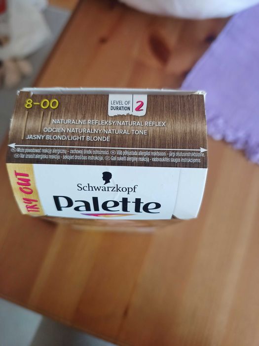 Szampon Palette koloryzujący 8-00 średni blond