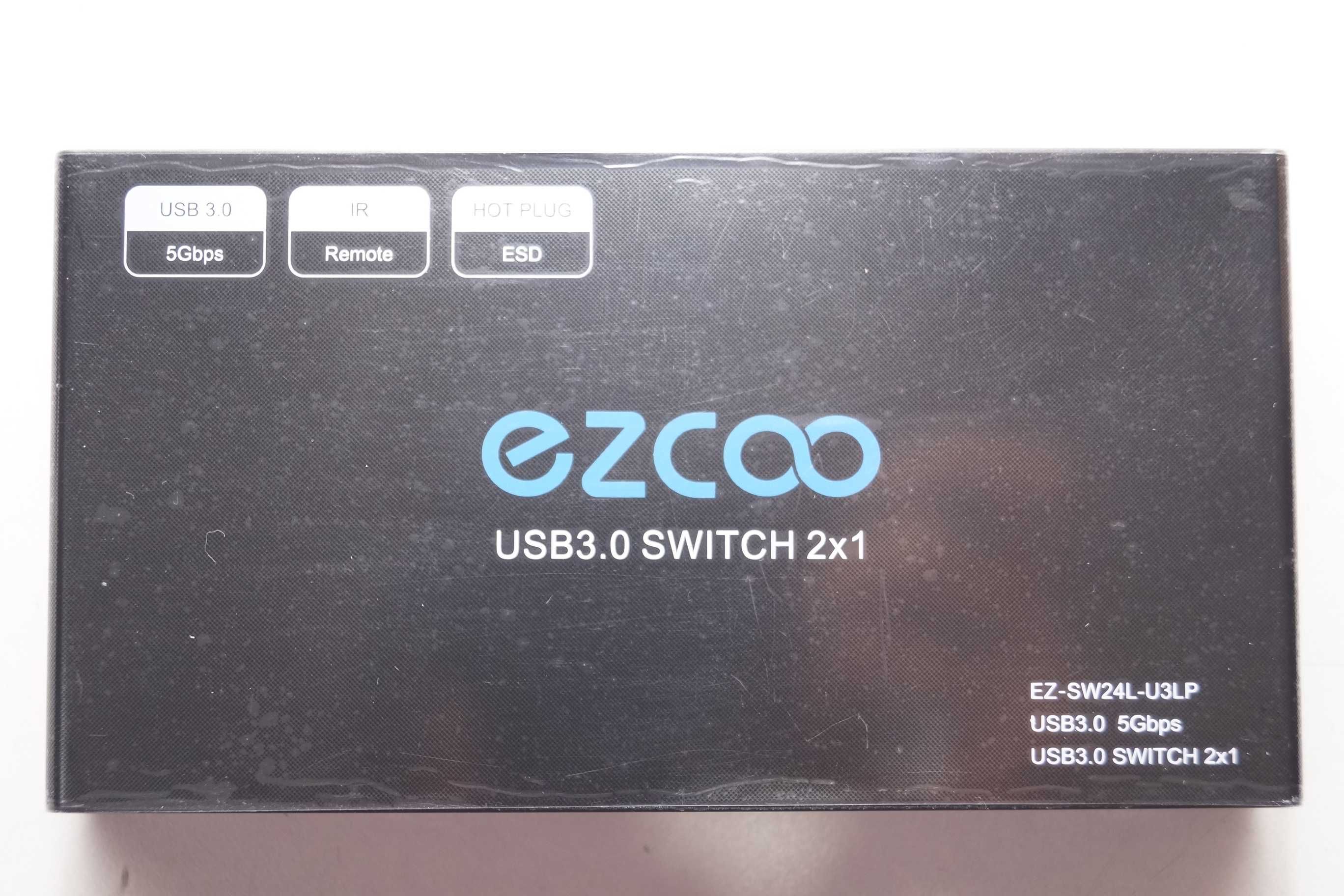 Switch USB 3.0 wyjścia 2w4 pilot zdalnego sterowania przełącznik KVM