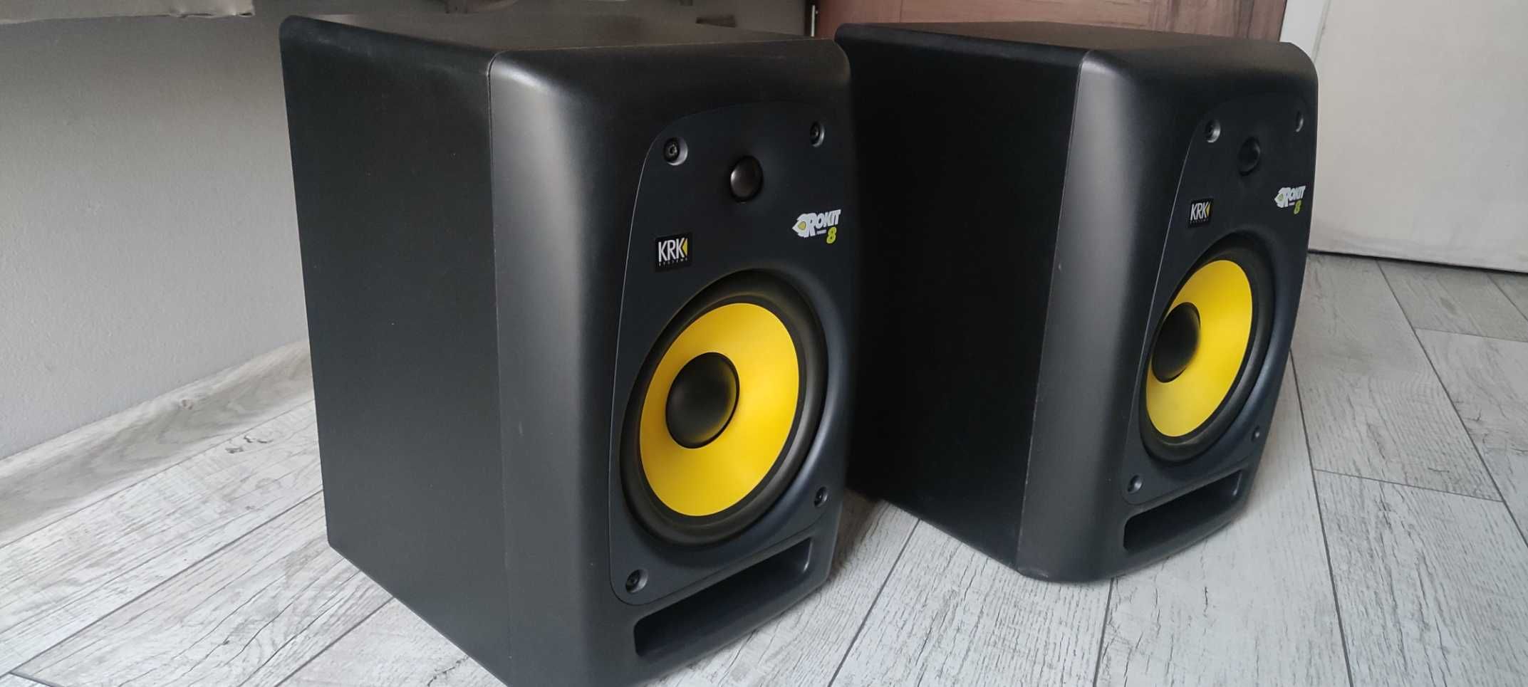KRK Powered ROKIT 8 w stanie idealnym + Subwoofer 10S