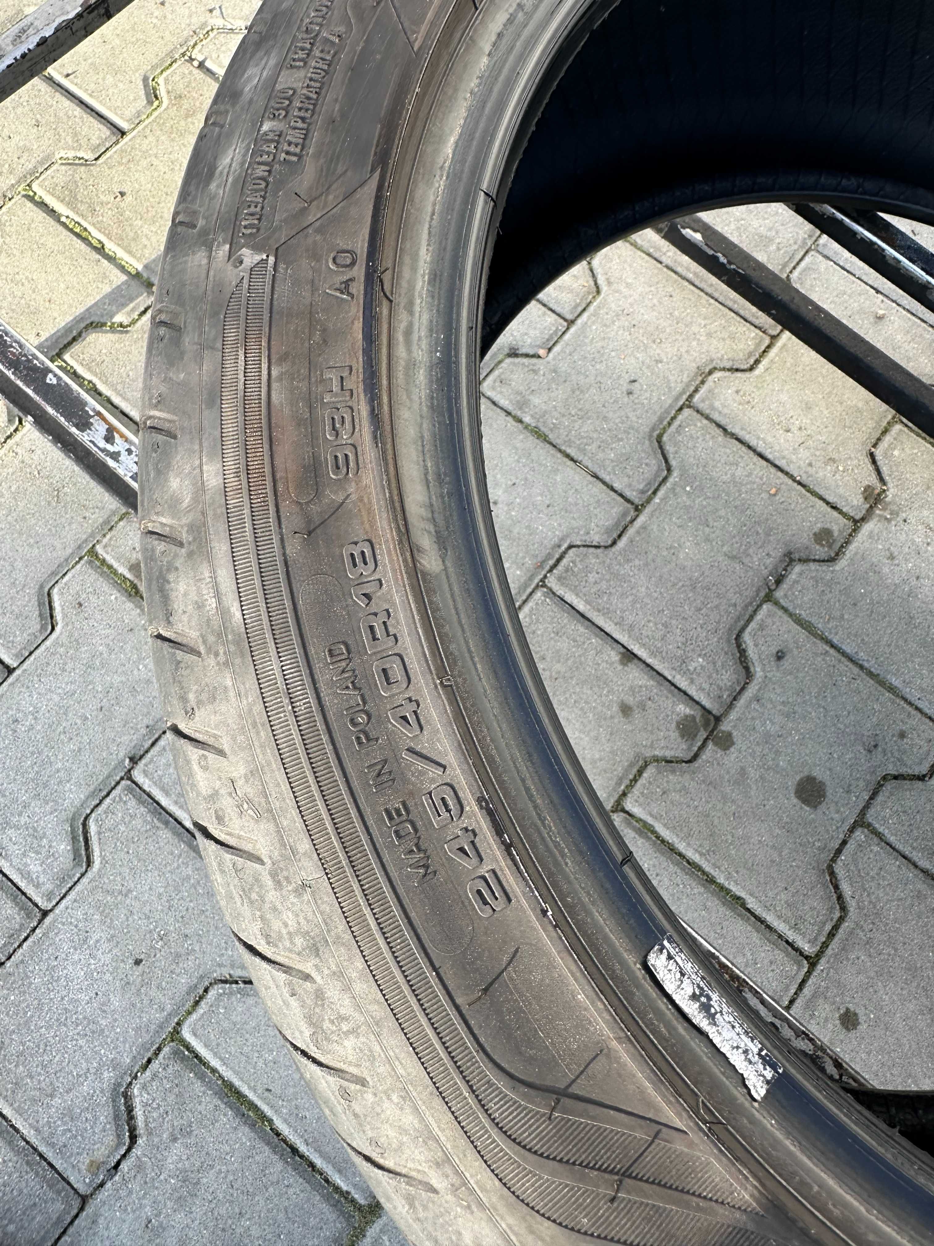 245/40r18 Goodyear eagle f1 asymmetric 3 / para 2szt