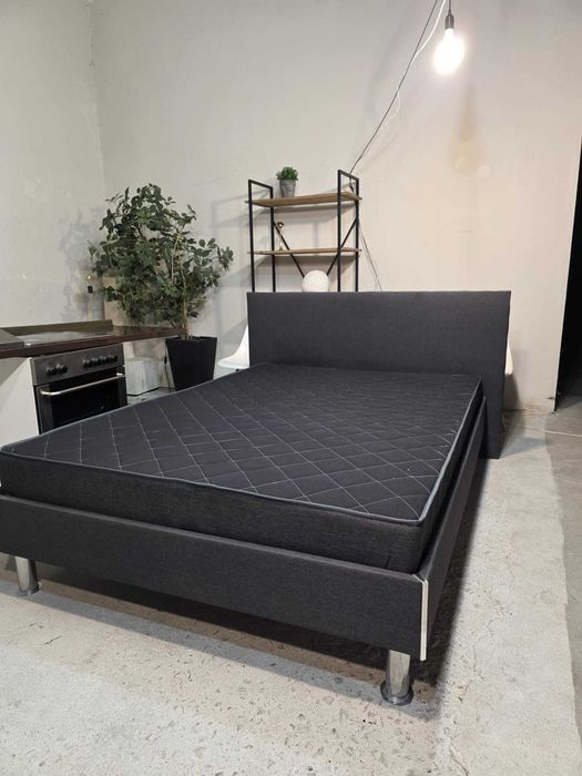 Łóżko sypialniane tapicerowane premium 140x200 | Transport GRATIS