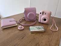instax 12 mini + 10 zdjęć + etui i album na zdjęcia