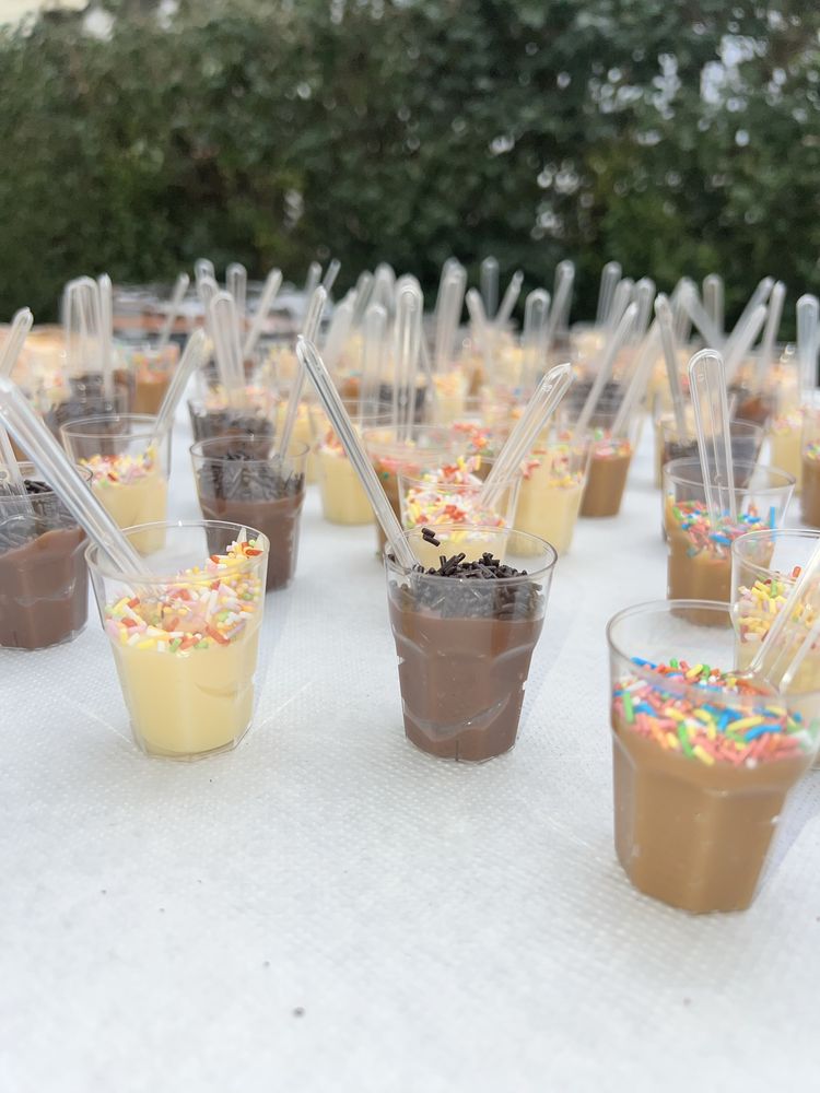 Brigadeiros no copo.