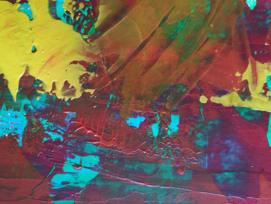 Pintura acrílico sobre papel
