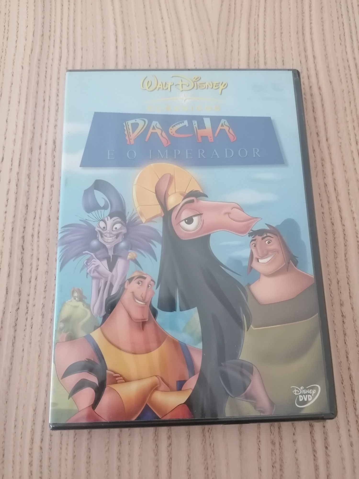 DVD Disney Pacha e o Imperador Novo e Embalado