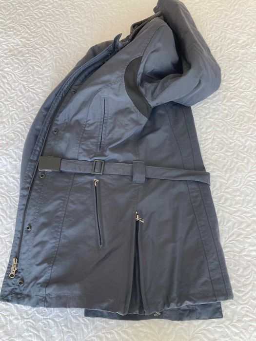 Casaco mota / scooter senhora, Yamaha Urban Wear, cinza escuro.