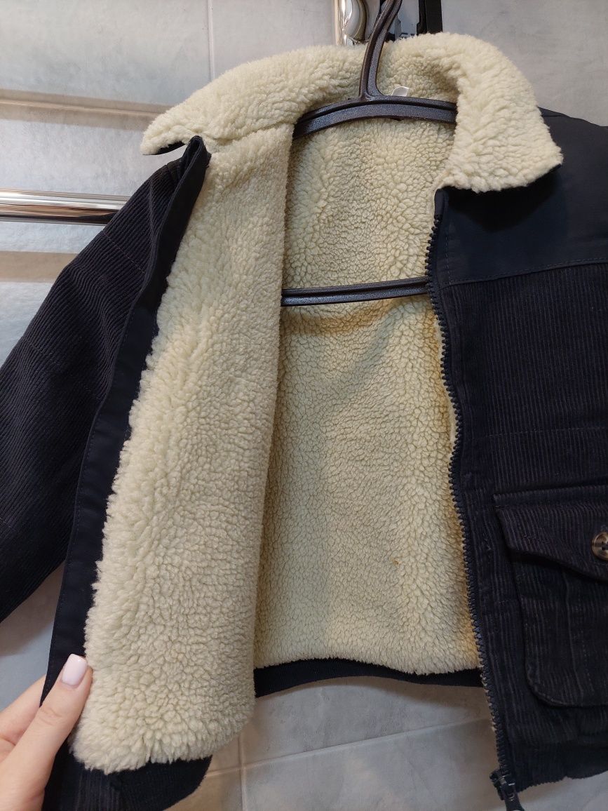 Куртка Pepco зима меховушка хлопчик 2-3 роки на хутрі