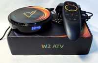 Smart TV box Vontar W2 ATV 4/32Гб Смарт ТВ приставка Android TV