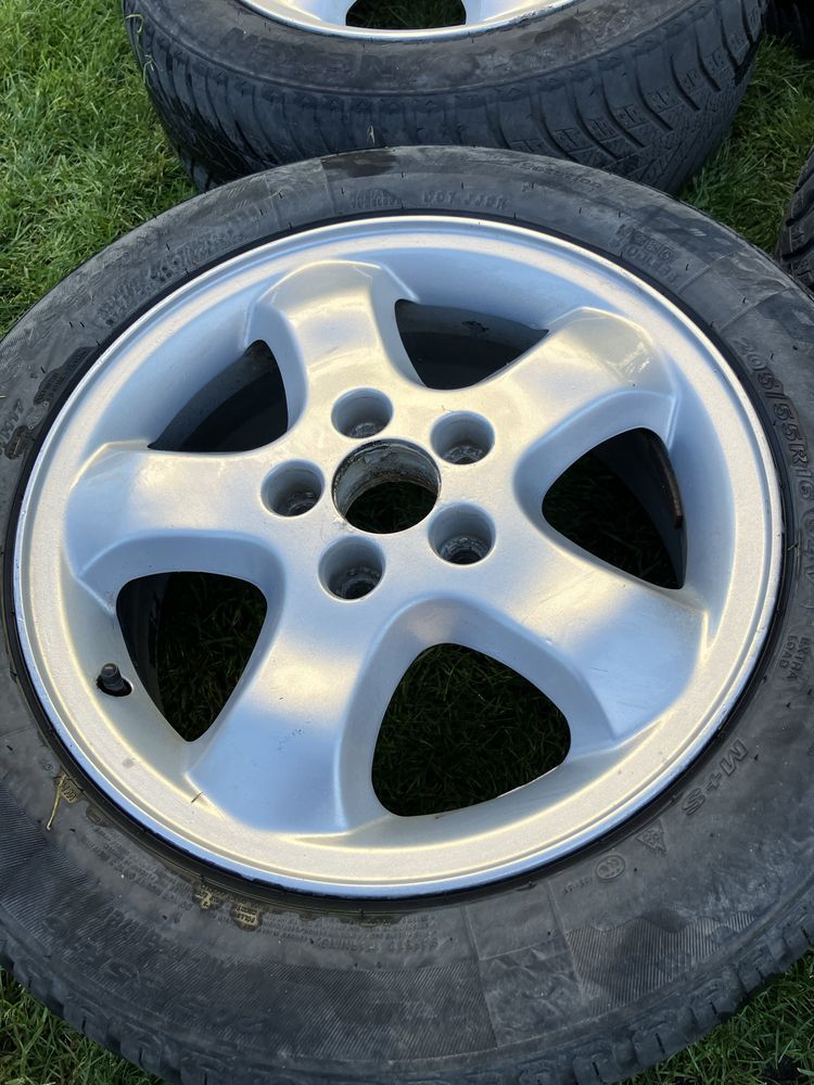 Felgi 16” z oponami Saab 9-3 OE