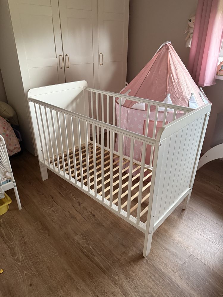 Łóżeczko dzieciece woodies country cot 120x60