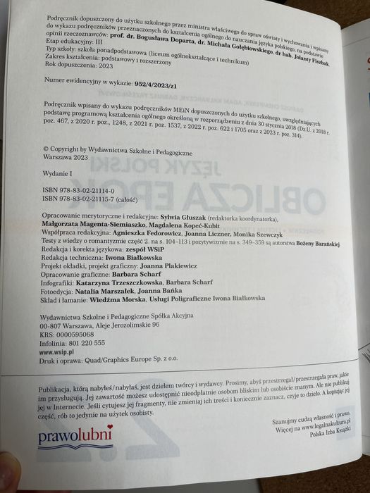 podrecznik oblicza epok 2.2