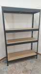 Estante Metálica AR Shelving Preta 180x120x45cm 360kg