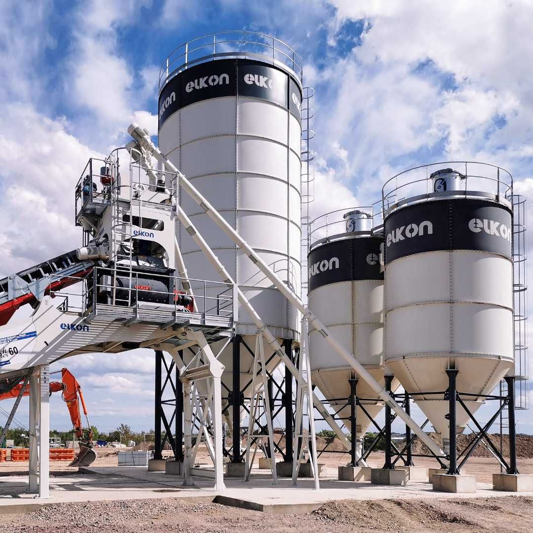 Skręcany silos na cement ELKON pojemnością 500 ton (350 m³) z dostawą!