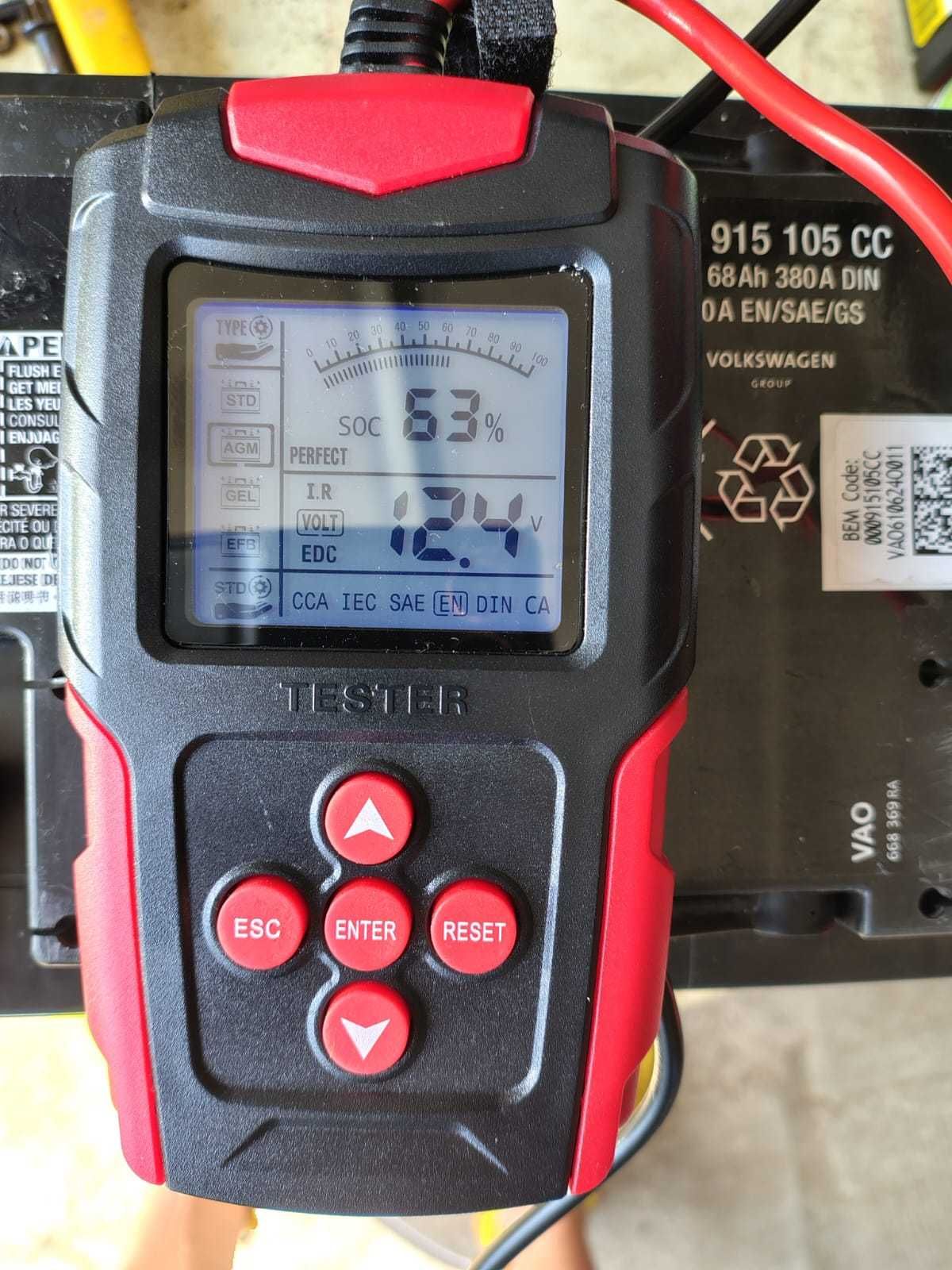 Akumulator Varta AGM 68Ah 680 A 2021 rok 92% sprawności