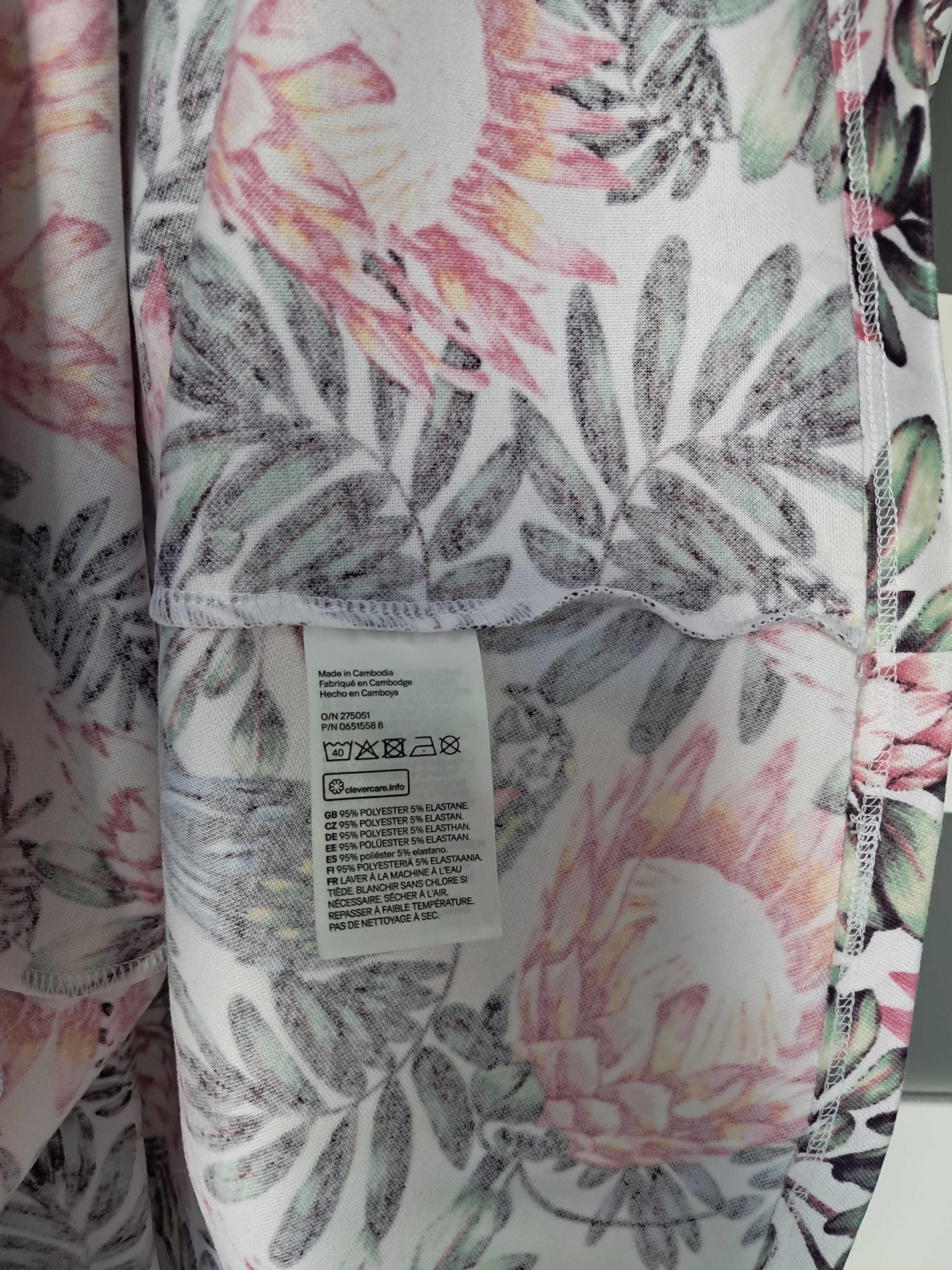 Sukienka letnia na ramiączka rozmiar 42 H&M