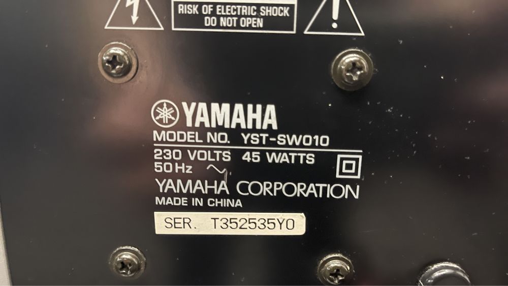 Subwoofer aktywny Yamaha yst-sw005 kino jak jbl