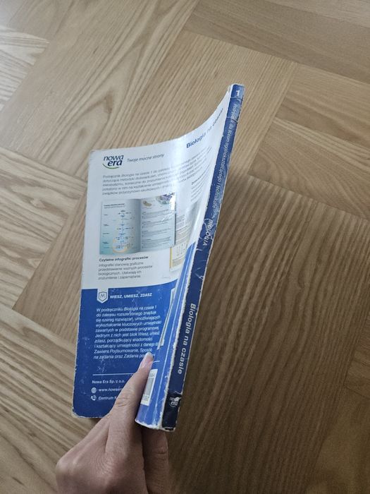 Biologia na czasie 1 Nowa Era zakres rozszerzony