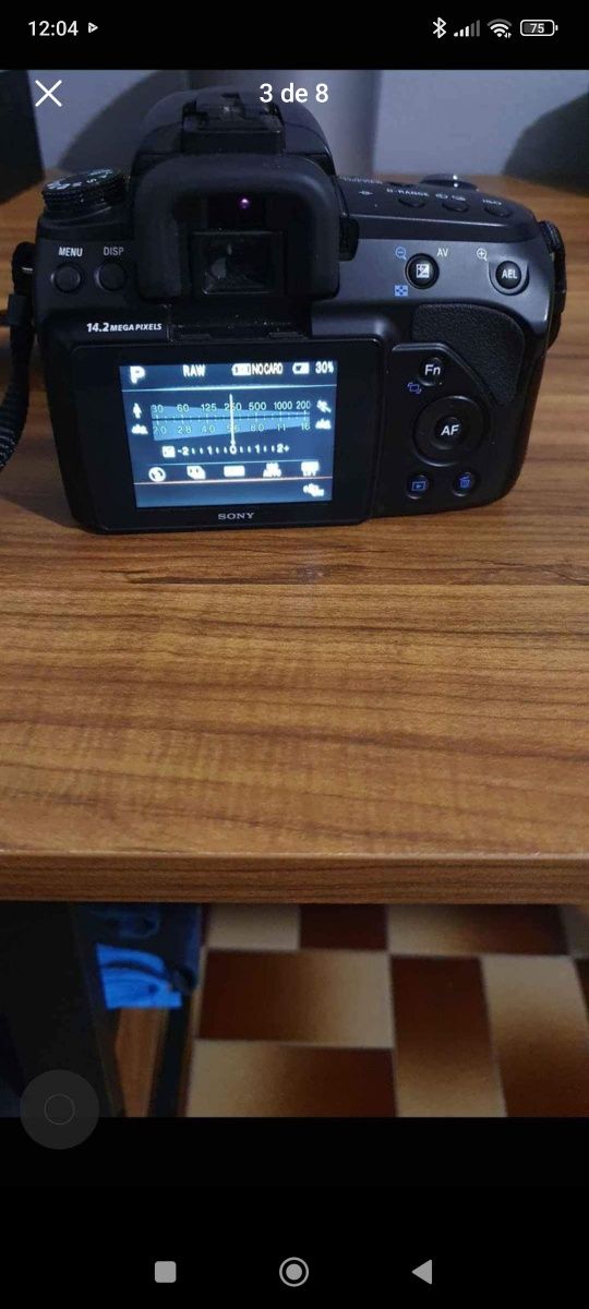 Câmera Sony a450 como nova