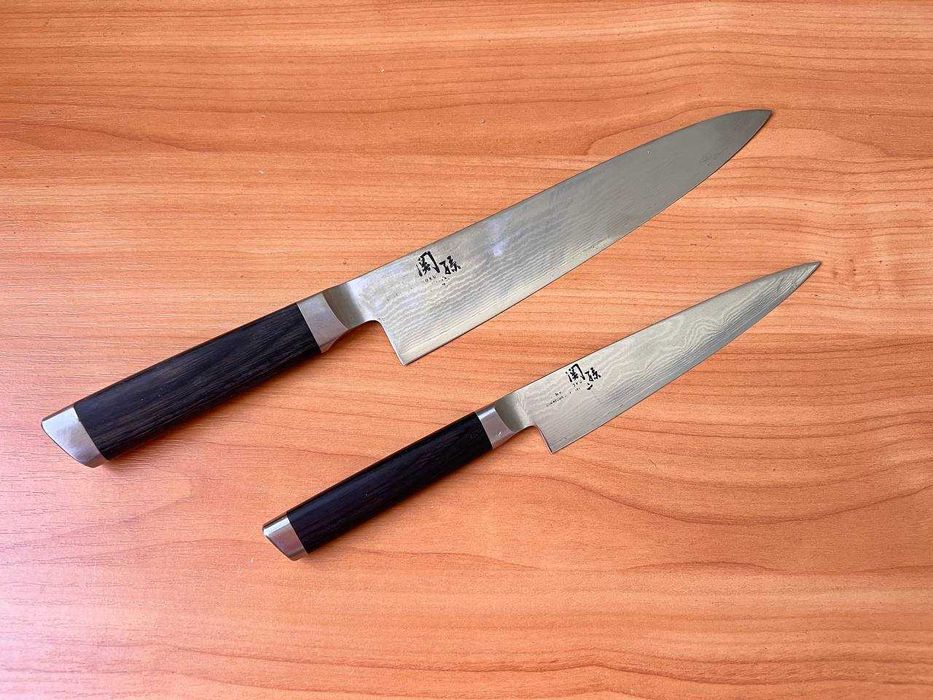 Набор японских кухонных ножей KAI Seki Magoroku Damascus Gyuto & Petty