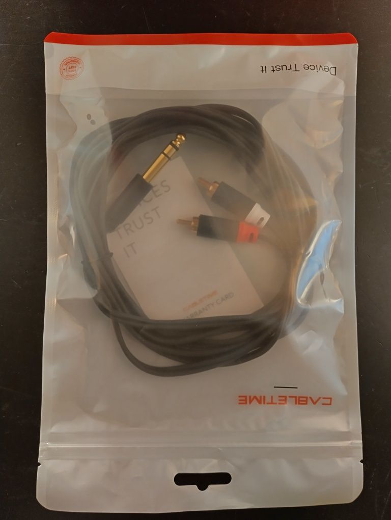 Cabo 6.35mm 2 X RCA