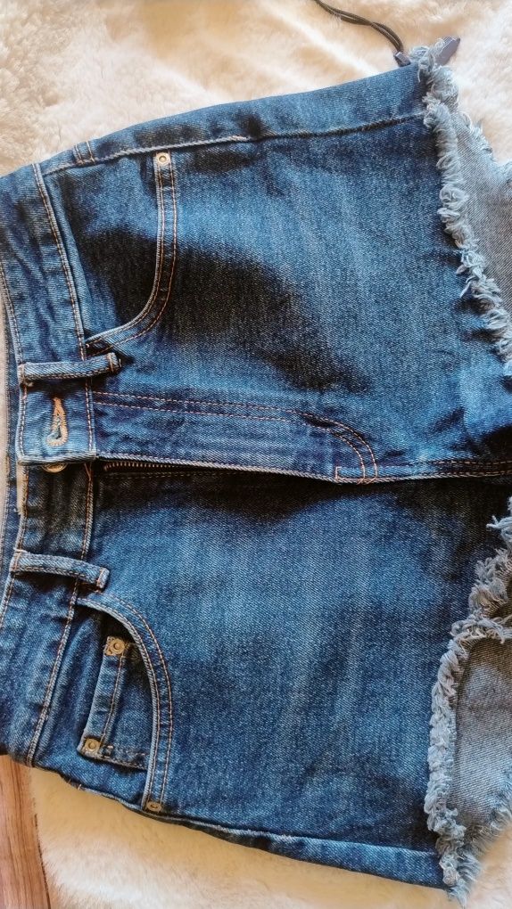 Szorty jeans szorty Zara krótkie spodenki rozmiar XS