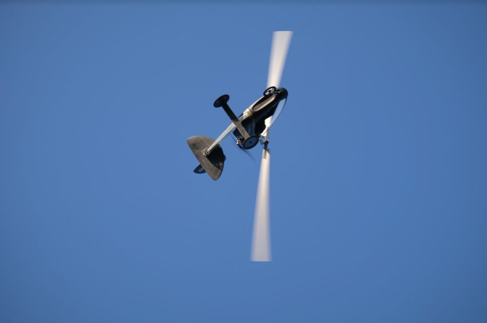 Wiatrakowiec Fusioncopter JK-2 NANO bez licencji, helikopter samolot