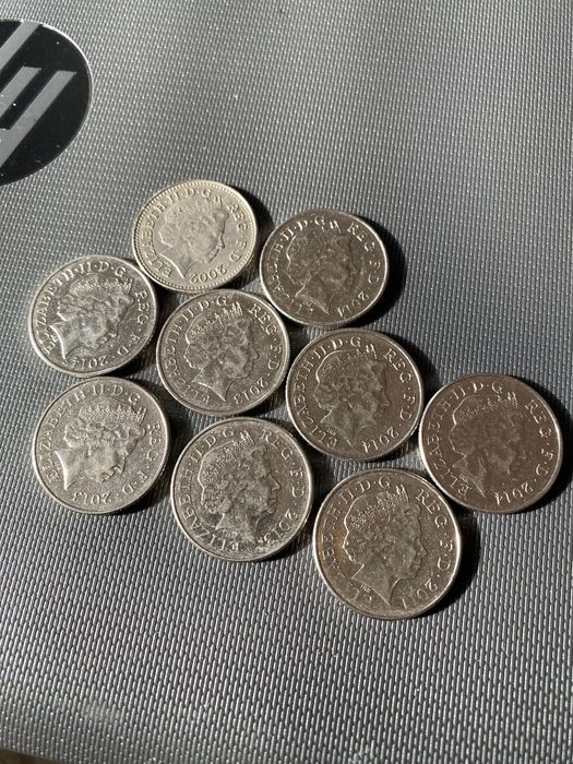 10 пенсів Великобританії 10 пенсов Ten pence договорная
