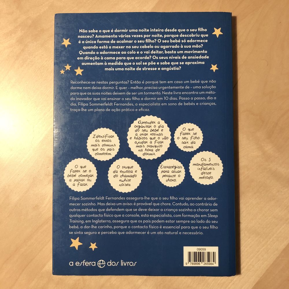 10 dias para ensinar o seu filho a dormir - livro